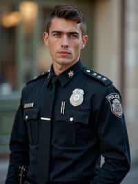 man as a Police Officer