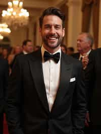 man in tuxedo  at Met Gala