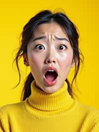 the image is a vibrant and colorful thumbnail, typically used for a youtube video. it features the exaggerated face of one woman expressing shock and humor, emphasizing the crazy theme of the video. their face is outlined with a white stroke to make it stand out against the yellow background. this type of design is commonly used to attract viewers on social media platforms by promising entertaining and possibly awkward content.