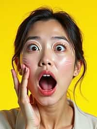 the image is a vibrant and colorful thumbnail, typically used for a youtube video. it features the exaggerated face of one woman expressing shock and humor, emphasizing the crazy theme of the video. their face is outlined with a white stroke to make it stand out against the yellow background. this type of design is commonly used to attract viewers on social media platforms by promising entertaining and possibly awkward content.