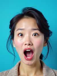 the image is a vibrant and colorful thumbnail, typically used for a youtube video. it features the exaggerated face of one woman expressing shock and humor, emphasizing the crazy theme of the video. their face is outlined with a white stroke to make it stand out against the blue background. this type of design is commonly used to attract viewers on social media platforms by promising entertaining and possibly awkward content.