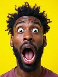 the image is a vibrant and colorful thumbnail, typically used for a youtube video. it features the exaggerated face of one man expressing shock and humor, emphasizing the crazy theme of the video. their face is outlined with a white stroke to make it stand out against the yellow background. this type of design is commonly used to attract viewers on social media platforms by promising entertaining and possibly awkward content.