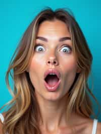 the image is a vibrant and colorful thumbnail, typically used for a youtube video. it features the exaggerated face of one woman expressing shock and humor, emphasizing the crazy theme of the video. their face is outlined with a white stroke to make it stand out against the blue background. this type of design is commonly used to attract viewers on social media platforms by promising entertaining and possibly awkward content.