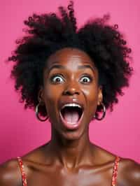 the image is a vibrant and colorful thumbnail, typically used for a youtube video. it features the exaggerated face of one woman expressing shock and humor, emphasizing the crazy theme of the video. their face is outlined with a white stroke to make it stand out against the pink background. this type of design is commonly used to attract viewers on social media platforms by promising entertaining and possibly awkward content.