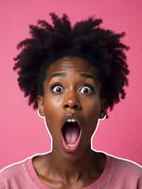 the image is a vibrant and colorful thumbnail, typically used for a youtube video. it features the exaggerated face of one woman expressing shock and humor, emphasizing the crazy theme of the video. their face is outlined with a white stroke to make it stand out against the pink background. this type of design is commonly used to attract viewers on social media platforms by promising entertaining and possibly awkward content.