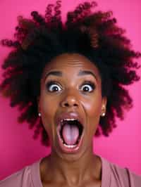 the image is a vibrant and colorful thumbnail, typically used for a youtube video. it features the exaggerated face of one woman expressing shock and humor, emphasizing the crazy theme of the video. their face is outlined with a white stroke to make it stand out against the pink background. this type of design is commonly used to attract viewers on social media platforms by promising entertaining and possibly awkward content.