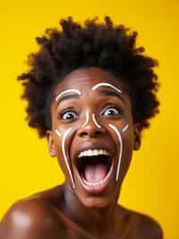 the image is a vibrant and colorful thumbnail, typically used for a youtube video. it features the exaggerated face of one woman expressing shock and humor, emphasizing the crazy theme of the video. their face is outlined with a white stroke to make it stand out against the yellow background. this type of design is commonly used to attract viewers on social media platforms by promising entertaining and possibly awkward content.