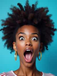 the image is a vibrant and colorful thumbnail, typically used for a youtube video. it features the exaggerated face of one woman expressing shock and humor, emphasizing the crazy theme of the video. their face is outlined with a white stroke to make it stand out against the blue background. this type of design is commonly used to attract viewers on social media platforms by promising entertaining and possibly awkward content.